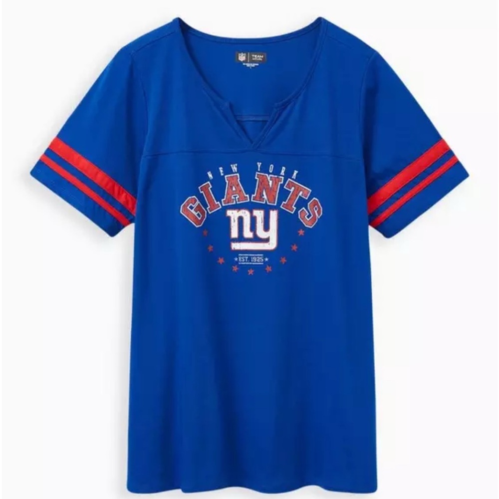 Torrid by NFL New York Giants Classic Fit Football Tee